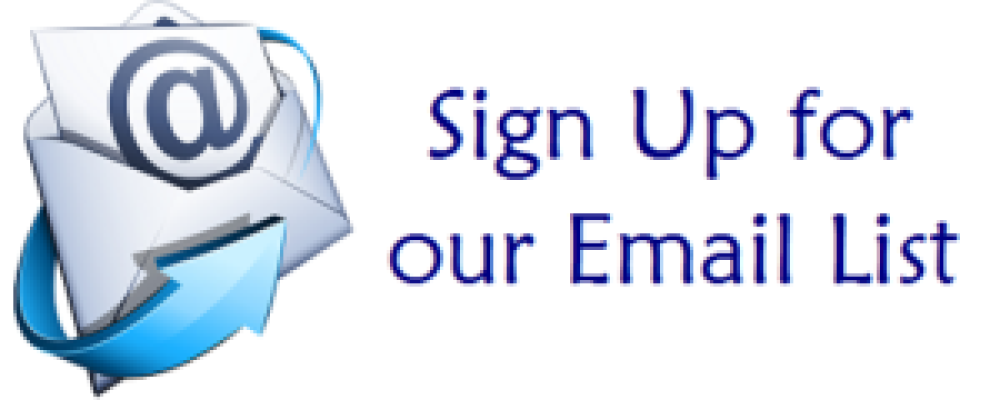 Join Our Mailing List Today